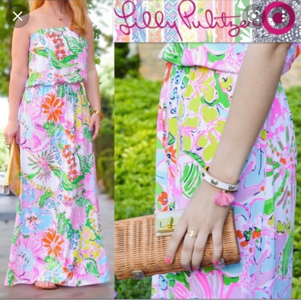A fabulous Lily Pulitzer maxi dress for target